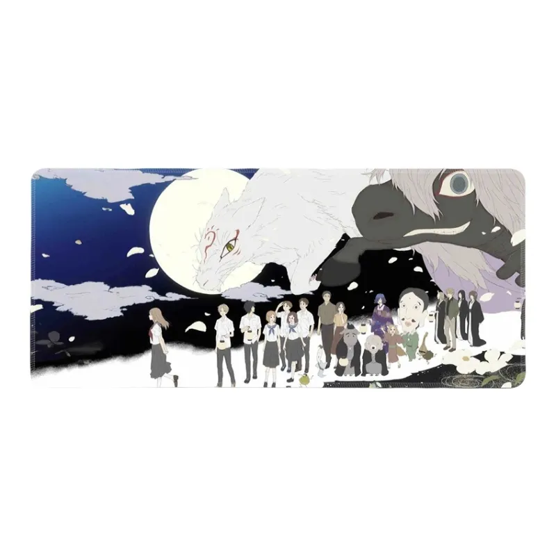 DANYIN Extra Large 'Tenshi No Yōkai' Table Mats For E Sports Gaming Computer Keyboard Men's Anime Home Use Mouse Pads-7