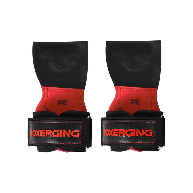 BOXERGING Weightlifting Belts / Gym Gloves Palm Protection-9