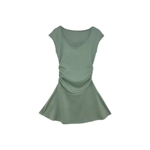 Icicofficial Short Sleeved Dress Women's