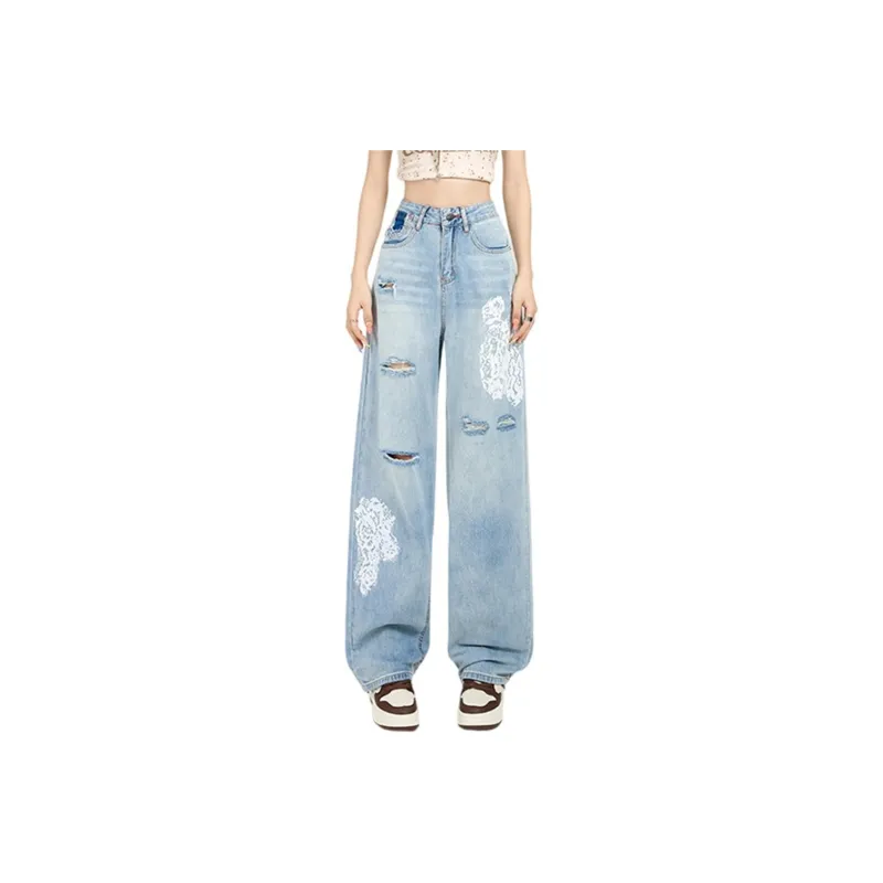 Olivia Share777 Jeans Women's Sky Blue-0