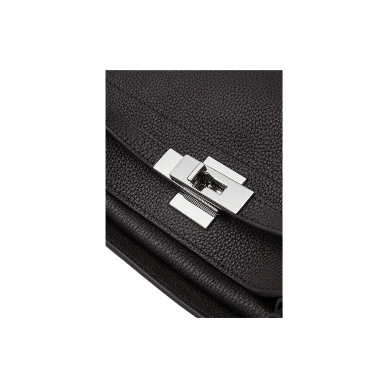 CHICWIND Top Grain Cow Leather Kelly Bag, Crossbody Bag, Shoulder Bag Small Medium Large Size Women's Multicolor-5