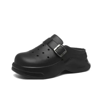 Golden Silk Rabbit Clogs Women's