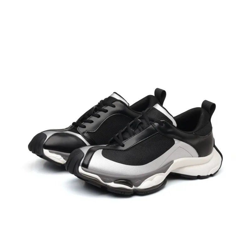 Cat Seven Seeks Shock Absorbers Slip Resistant, Abrasion Resistant, Breathable Low Top Chunky Sneakers Men's-11