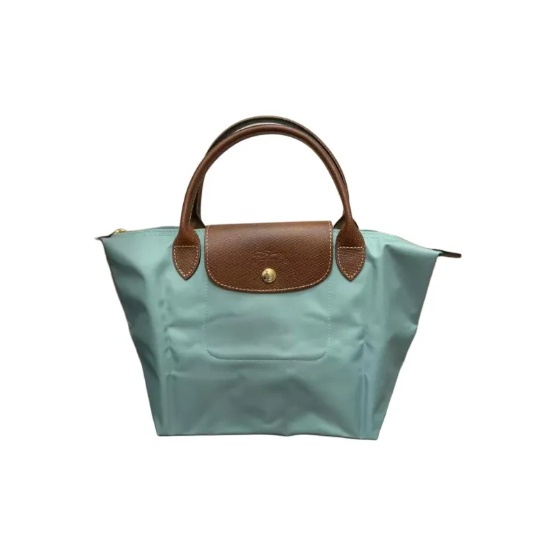LONGCHAMP Le Pliage Nylon Dumpling Bag Handbag Trumpets Women's Celadon-0