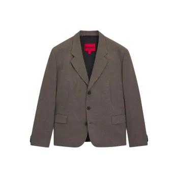 HUGO BOSS Business Suit Coat Unisex Brown