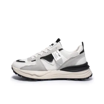 OUGLEMEN Slip Resistant And Abrasion Resistant Coverage Low Top Casual Shoes Men's Box