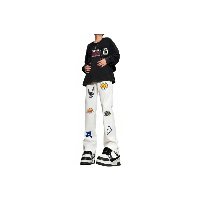 SUNSETMONENT Jeans Unisex-4