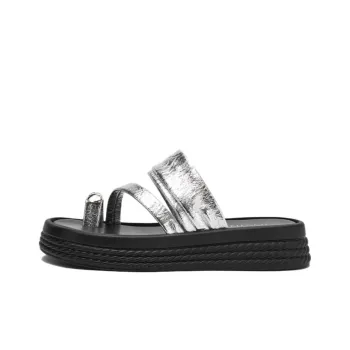JOSINY Cushioning Slip Resistant Abrasion Resistant Slide Slippers Women's