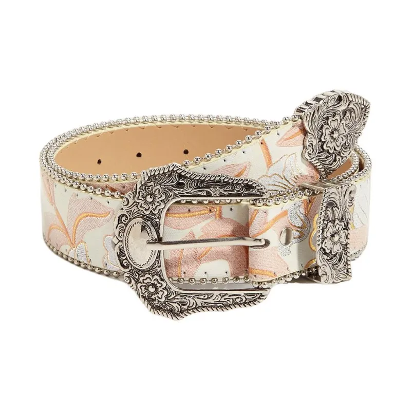 JEANSWEST PU Leather Belts Women's 3.8CM-4