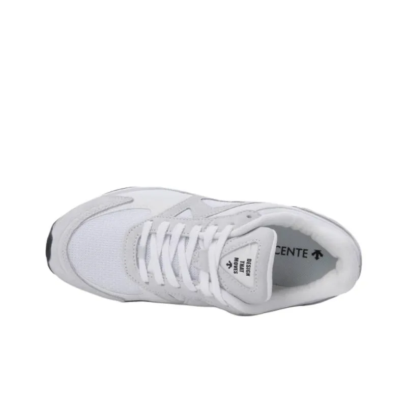DESCENTE Clash Low Top Casual Shoes Unisex White Gray-3