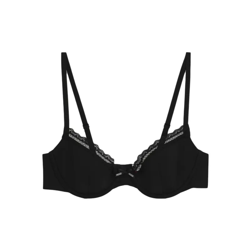 HUGO BOSS Bra Women's 1 Pack Black-0