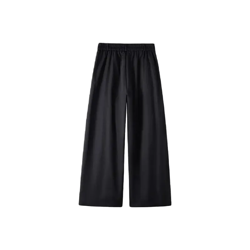 KNOCKSPARK Casual Pants Unisex Black-1