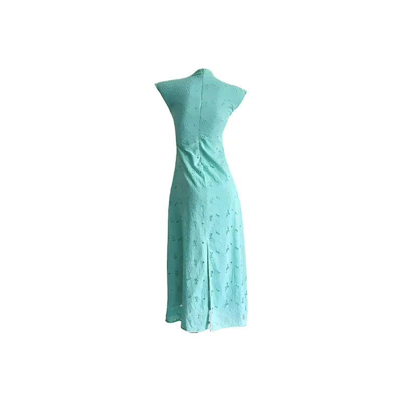 ADXKM Cheongsams Women's Mint Green-1