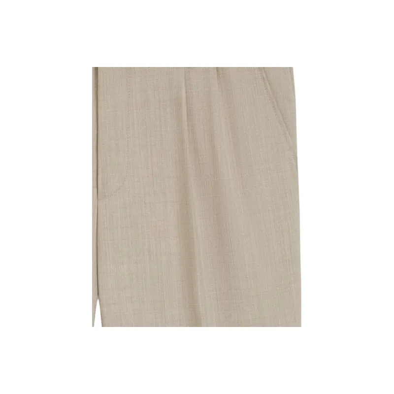 HUGO BOSS Suit Trouser Men's Light Brown-4