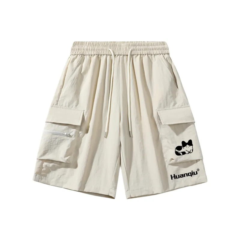 HUANQIU Cargo Shorts Unisex-0