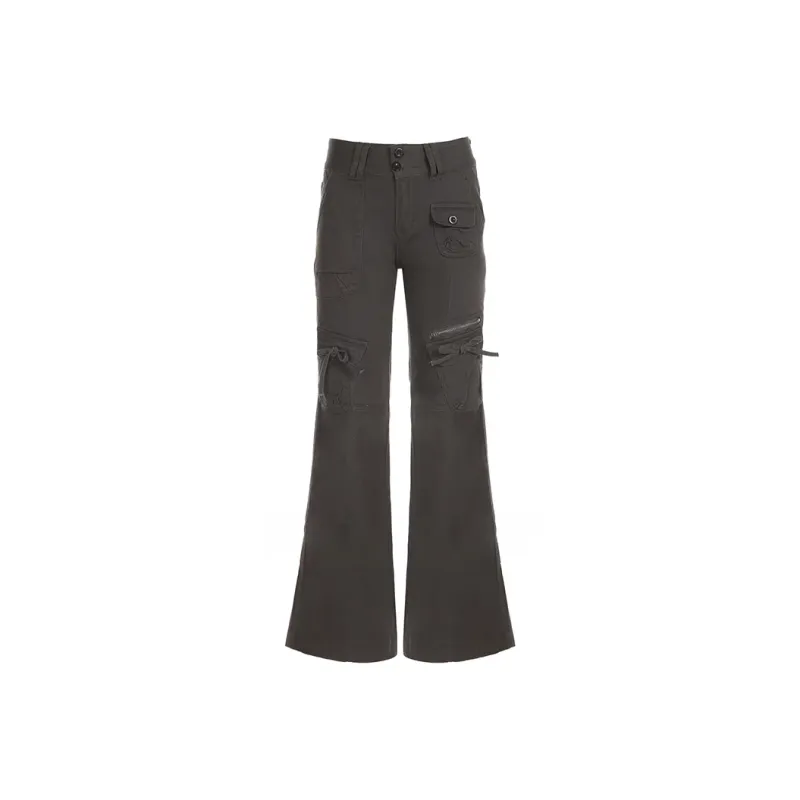 KSEK Cargo Pants Unisex Dark Gray[High Quality, American Vintage]-1