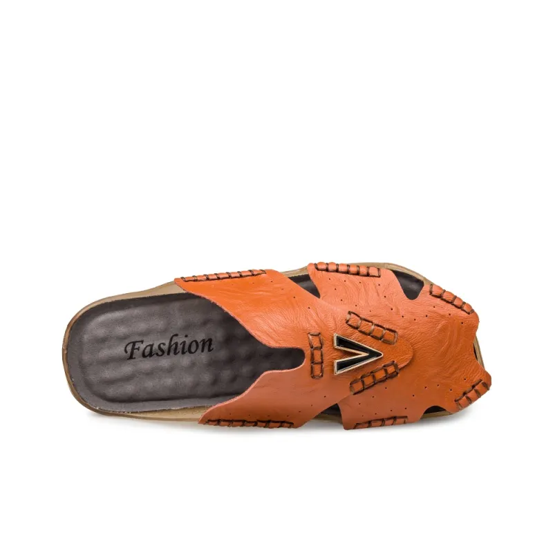 Jerden Smith Abrasion Resistant Slip Resistant Closed Toe Slippers Men's-16