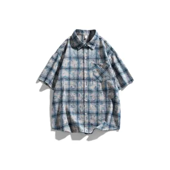 HATCHESSEL Shirt Unisex TH562 Lake Blue