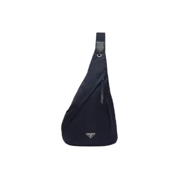 PRADA Re Nylon Recycled Polyamide Sling Bag Men's Marine Blue