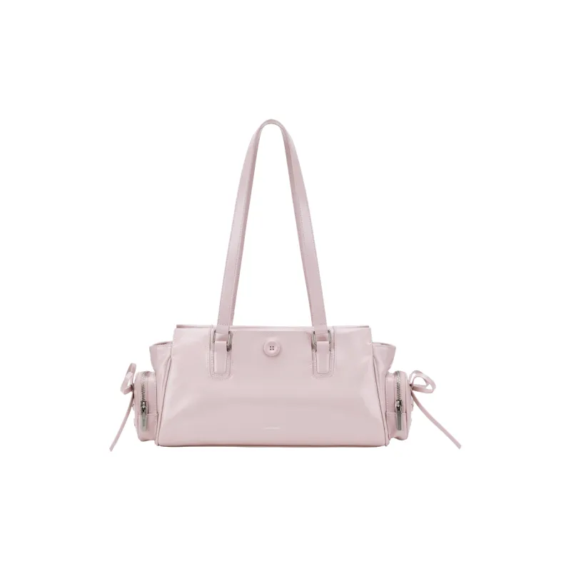 MCMIKO Cow Leather Handbag, Shoulder Bag Regular Women's Jelly Pink-0