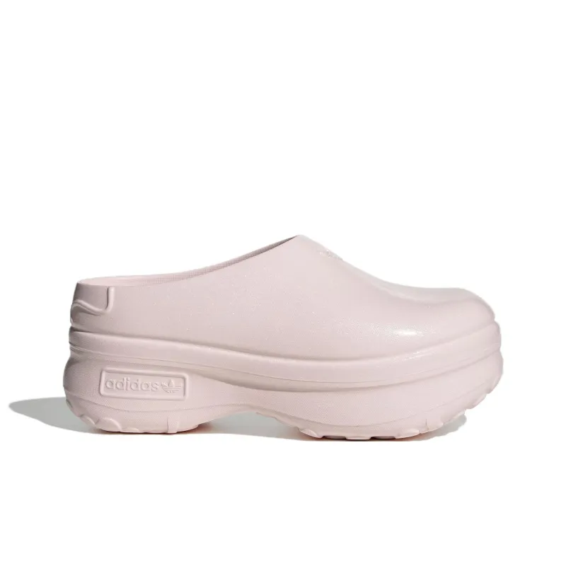 Adidas Originals ADIFOM STAN MULE Abrasion Resistant Slip Resistant Closed Toe Slippers Women's Pink-1