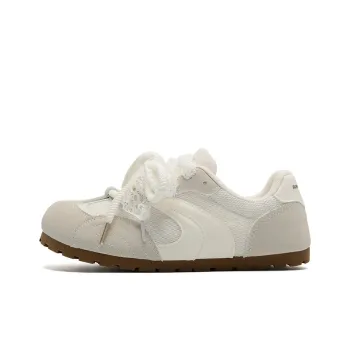 PIYOPIYO Low Top Skateboard Shoes Women's Ecru