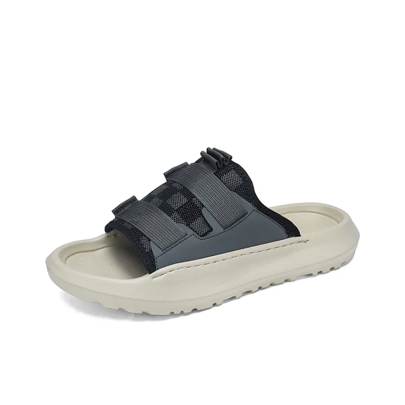 ROBINHOOD Slip Resistant Odor Resistant Abrasion Resistant Antibacterial Slide Slippers Men's Box Included-6