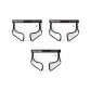 3 Pcs White