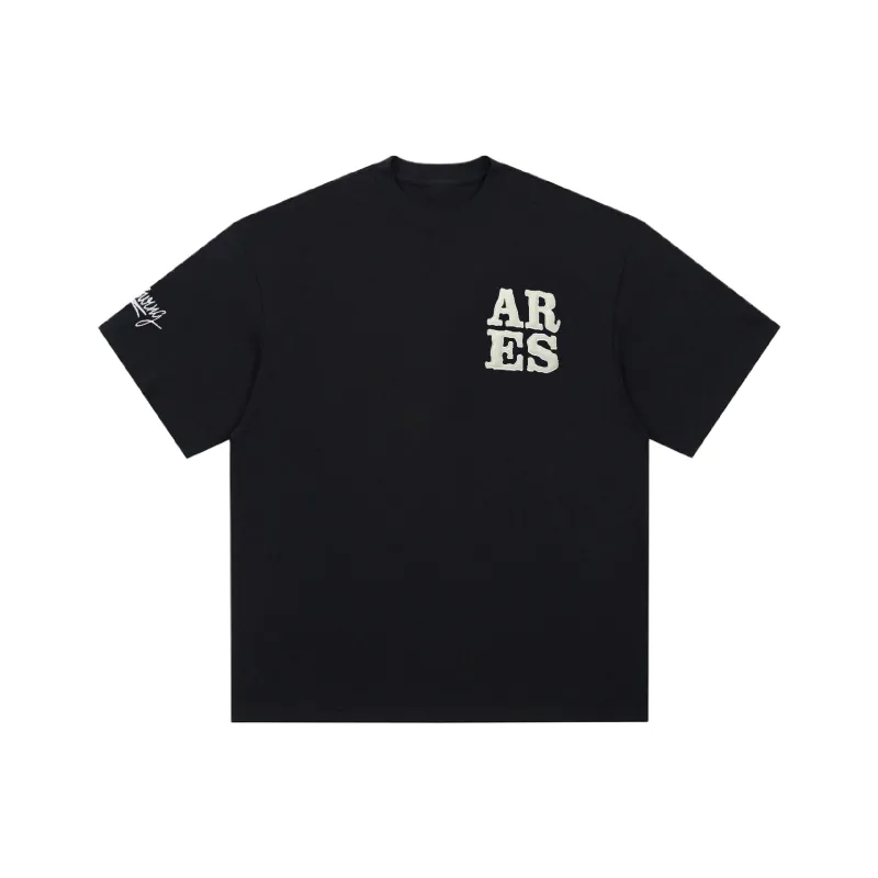 KIRHNE T Shirts Unisex Black-1