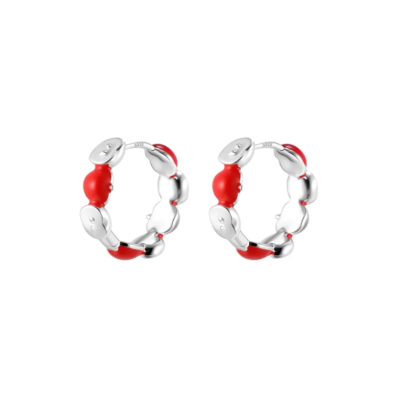 EAR PARTNER 925 Sterling Silver Earrings Women's-4