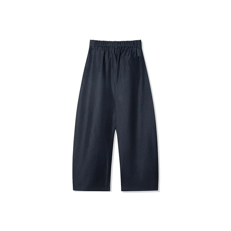 LANGWEIZHE Trendy Versatile Draped Double Bamboo High Quality Basic Unisex-1