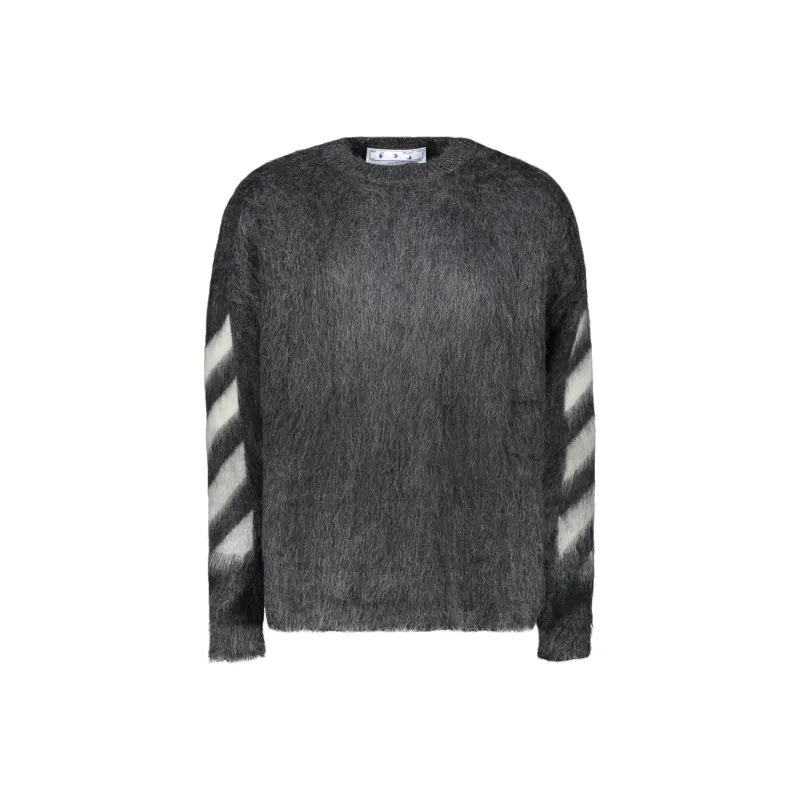 OFF WHITE Arrows intarsia Jumper-1