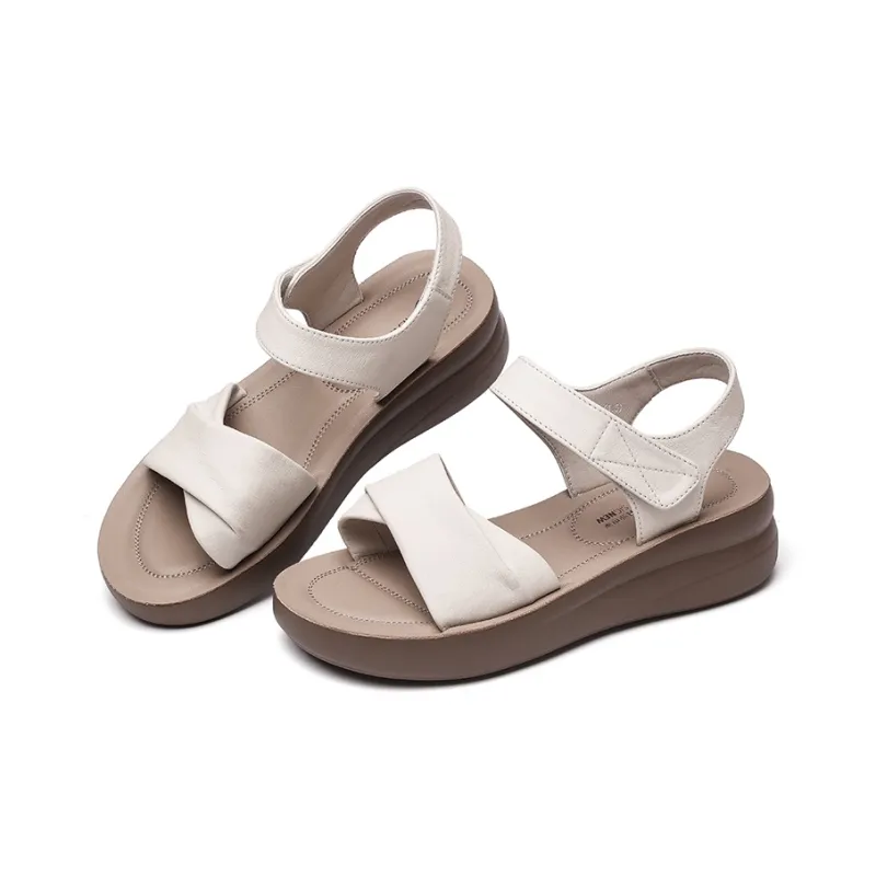 Cigna Beach Sandals Women's Black/Ecru/Apricot/Burgundy/Khaki-12