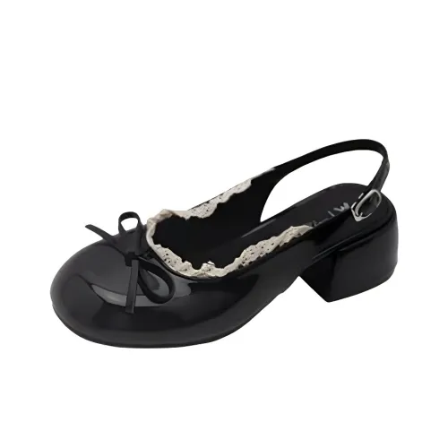 LXVB Chunky Heel High Heels 4.5cm Women's