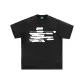 Washed Black Short-Sleeved