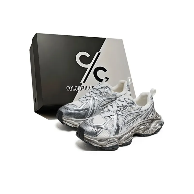 Colorful Creations Low Top Chunky Sneakers Men's-11