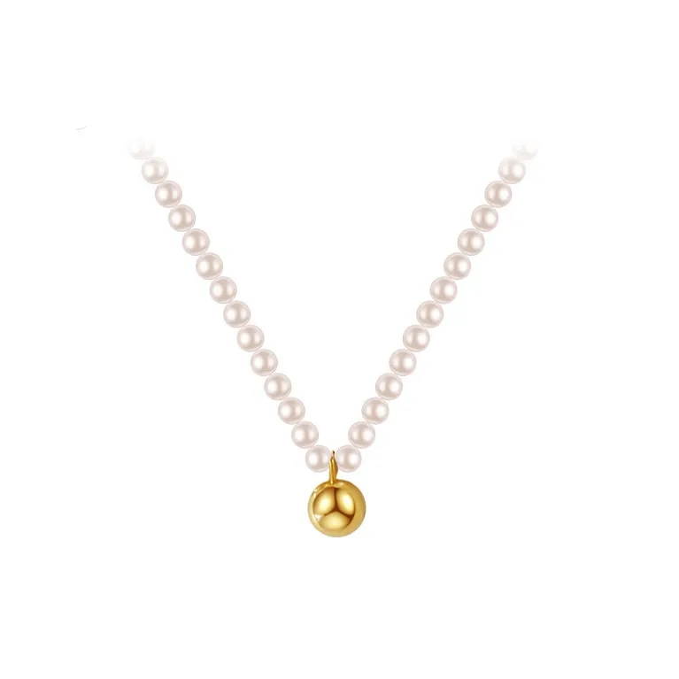 Andaozi Pearl Necklaces Women's-0