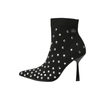 KARL LAGERFELD Pandara Ankle Boots Women's Black
