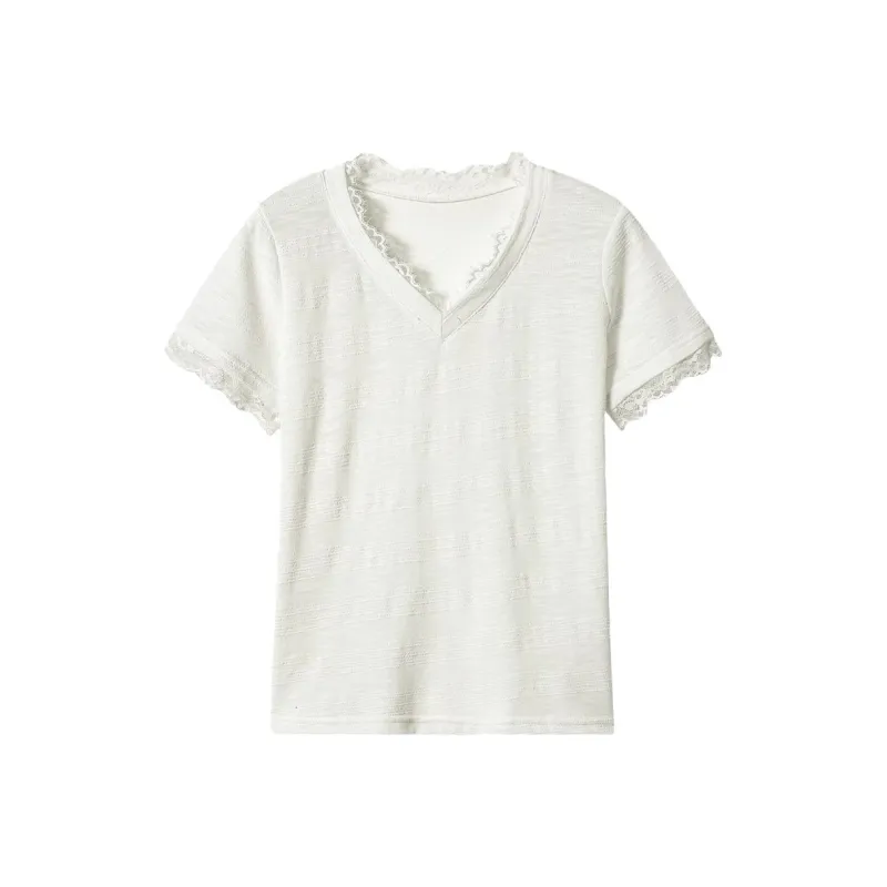 Aghr T Shirts Women's White-0