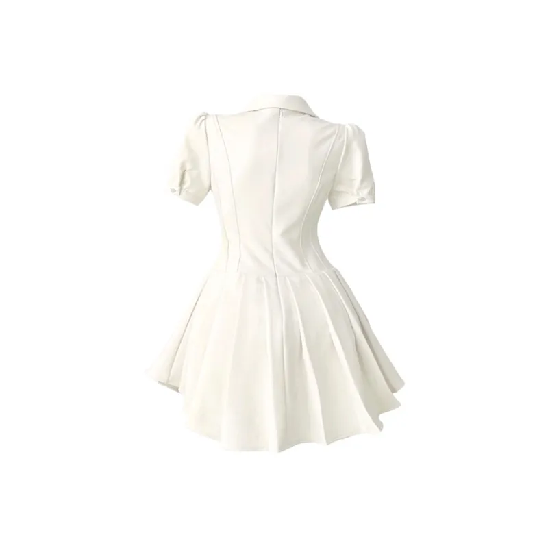PZGE Short Sleeved Dress Women's-4
