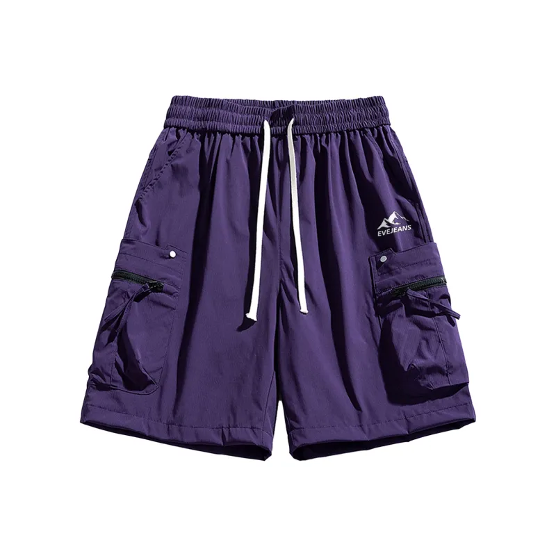 Yiwen Cargo Shorts Unisex-12
