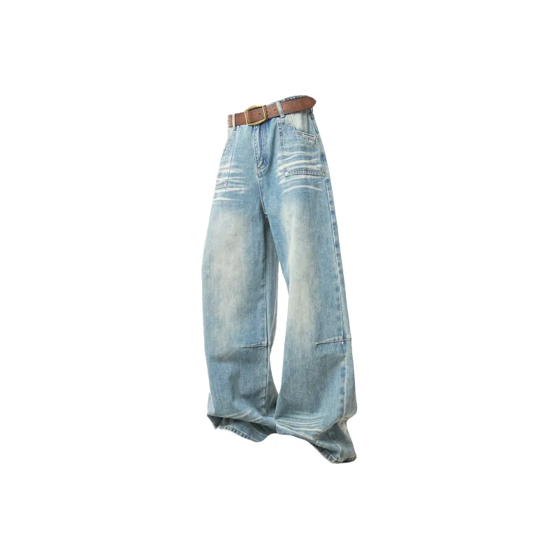 ATLETICO DE MADRID 1903 Jeans Unisex Ice Blue-0