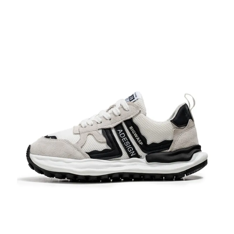 BIGWASP Anti Slip Wear Resistant Low Top Casual Shoes Men's-8