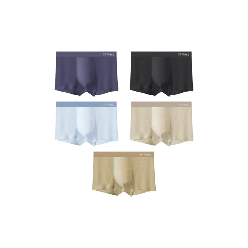 PLANDOO Underpants Men's 5 Pack-0