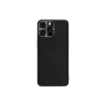 Record Star Leather Material Fully Enclosed Impact Resistant Phone Cases Compatibility Apple 16 Pro Business Formal