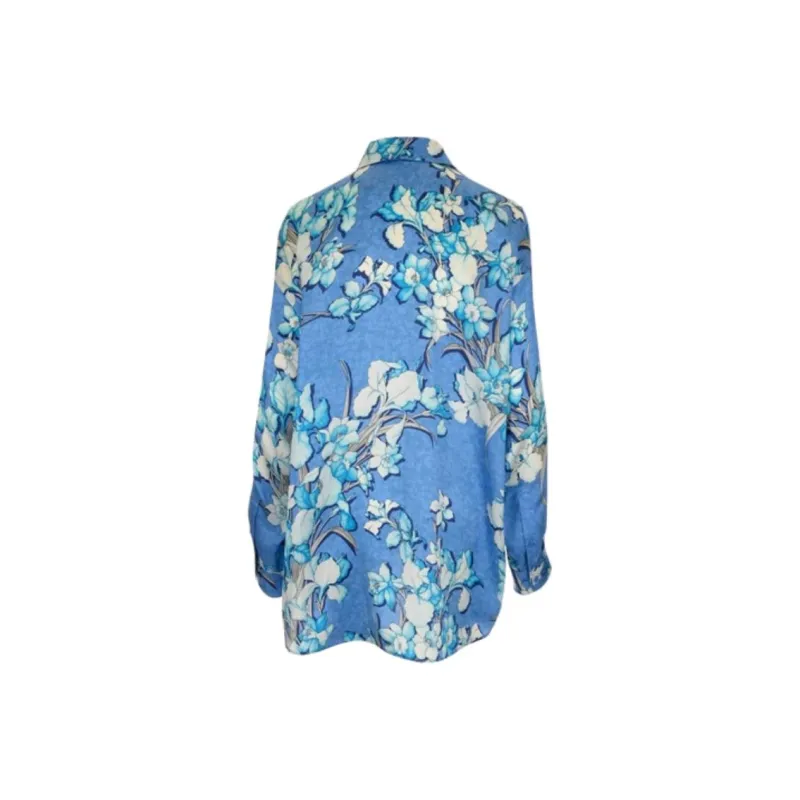 Balenciaga Shirts Women's Blue-1