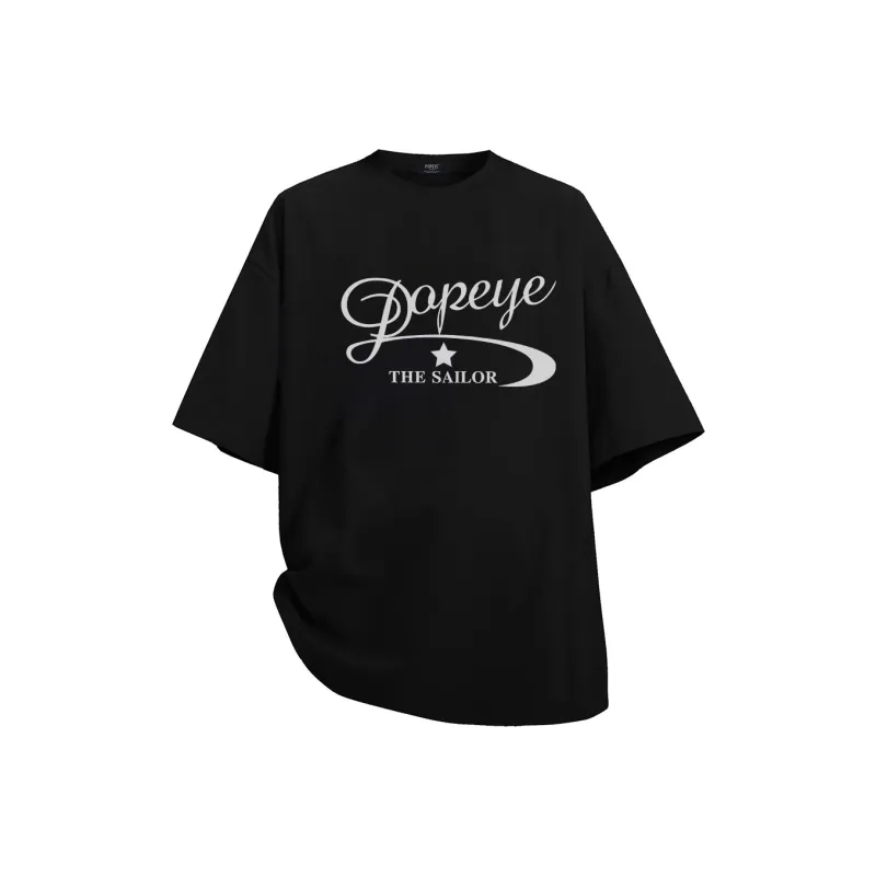 POPEYE T Shirts Unisex Black-0
