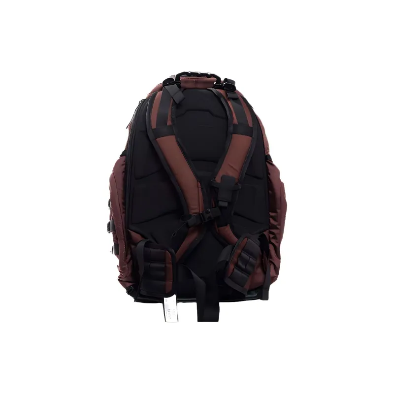 Oakley Nylon Backpack Unisex Dark Red-1
