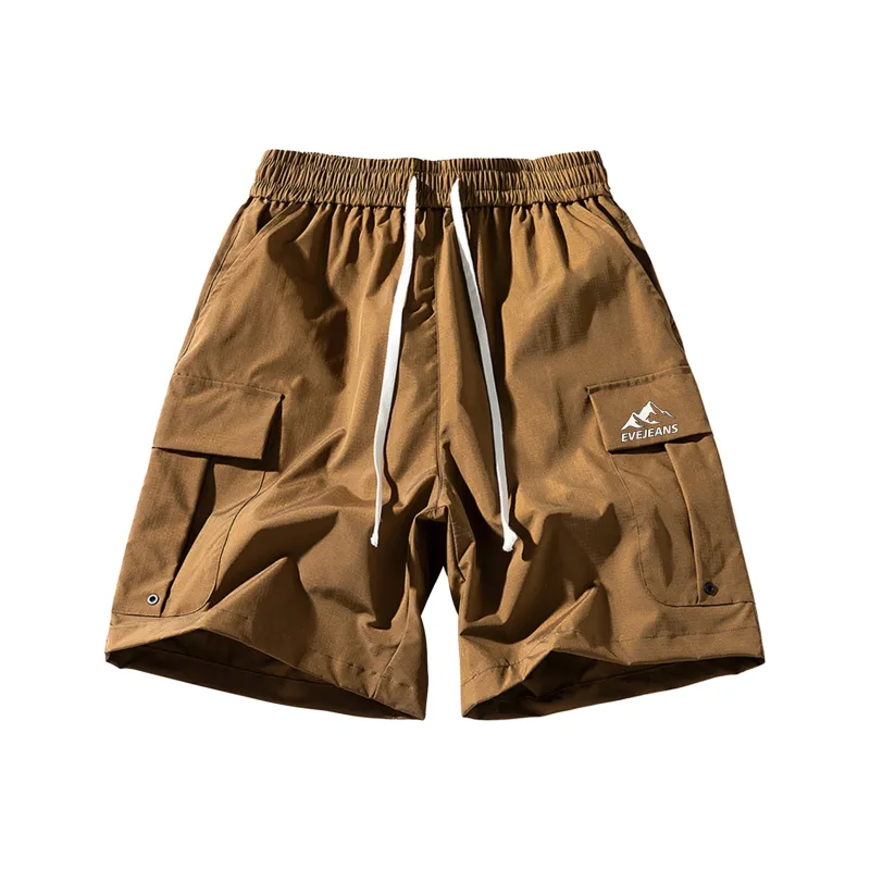 Yiwen Cargo Shorts Unisex-12