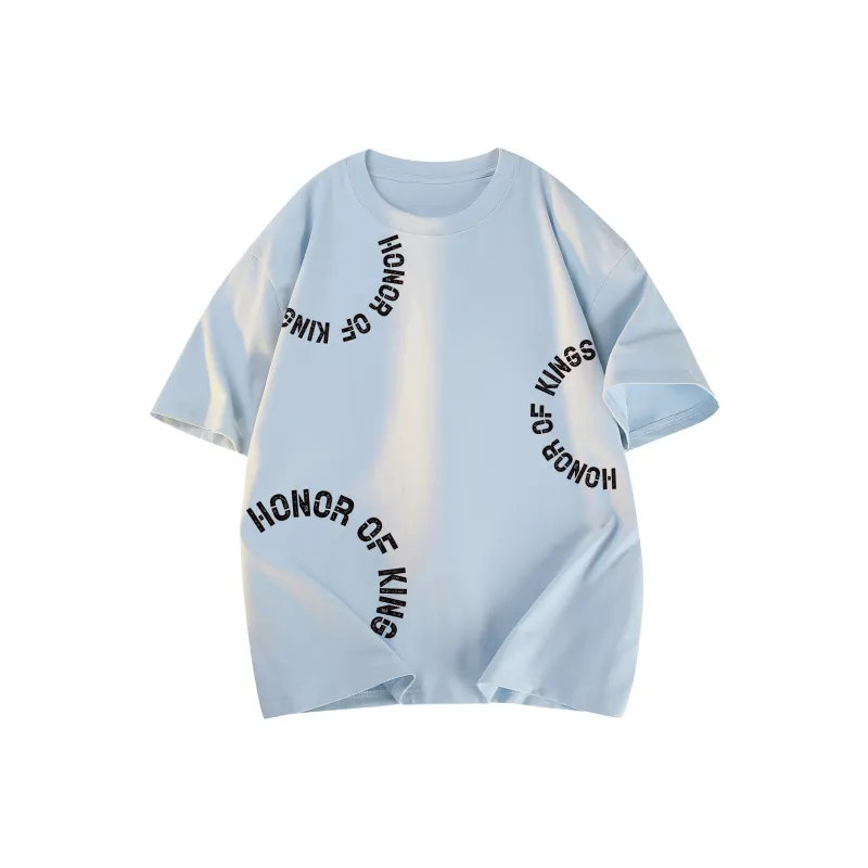 HONOR OF KINGS Short Sleeved T Shirts Slogan Section Unisex-8